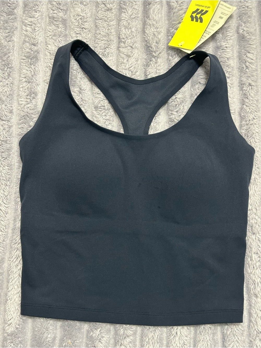 All in Motion Women’s Navy Blue Racerback Tank Top — Size XS